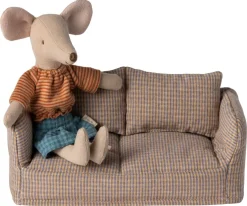 Maileg Couch, Mouse<Børn Bad, Leg & Interiør