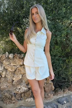 BYIC Daisyic Top A23819< Sæt 🛍️|T-Shirts & Toppe