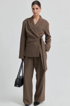 Second Female Dakota Wrap Blazer 60407< Sæt 🛍️|Jakkesæt