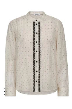 Co´Couture Dallycc Dot Shirt 45008< Bluser & Skjorter|Ammevenligt Tøj