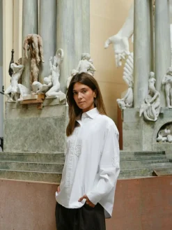 Dalma Dori Emb Shirt 166746*Neo Noir Clearance