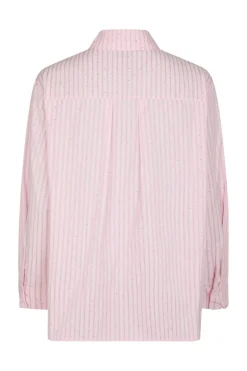 Dalma Soft Stripe Stone Shirt 166553*Neo Noir Best