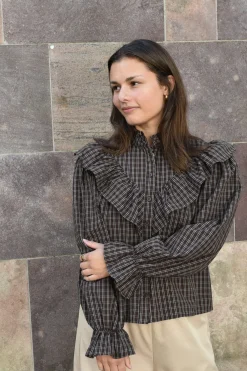 A-View Darcy Shirt AV8188< Sæt 🛍️|Bluser & Skjorter