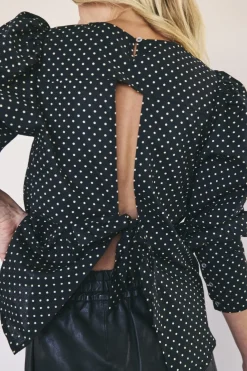 Co´Couture Davinacc Dot Shirt 35715< Bluser & Skjorter