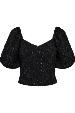 Dazzy Crease Sequin Top HL10379*Haute L'Amitié Hot