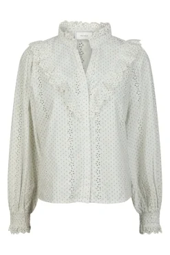 Degas Embroidery Blouse 163440*Neo Noir Clearance