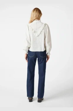 Degas Embroidery Blouse 163440*Neo Noir Clearance