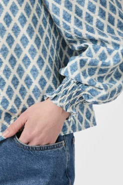 Delsie Print Blouse 166222*Neo Noir Online