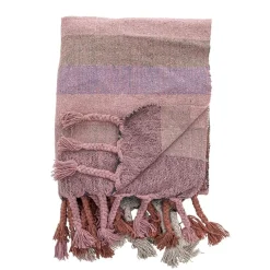 Desire Plaid, Rosa, Genanvendt Bomuld 82066442*Bloomingville Sale