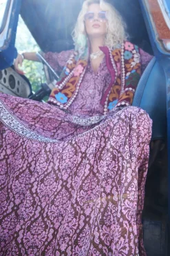 Lollys Laundry Diamondll Maxi Skirt< Nederdele