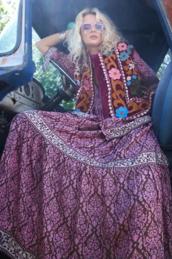 Lollys Laundry Diamondll Maxi Skirt< Nederdele