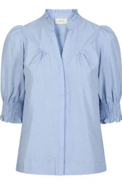 Neo Noir Diana B Stripe Stone Blouse 164327< Bluser & Skjorter|Ammevenligt Tøj