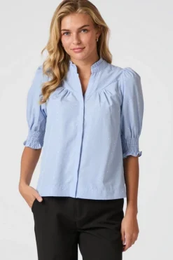 Neo Noir Diana B Stripe Stone Blouse 164327< Bluser & Skjorter|Ammevenligt Tøj