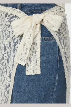 Neo Noir Diffana Wrap Skirt 166872< Nederdele