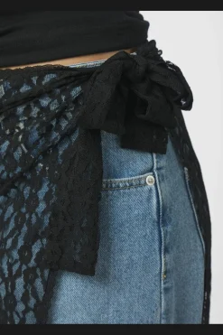 Diffana Wrap Skirt 166872*Neo Noir Discount