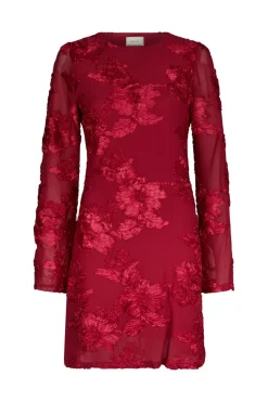 Neo Noir Dirina Big Flower Mesh Dress 167279< Kjoler