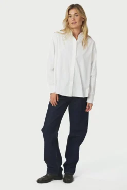 Neo Noir Dita Poplin Shirt 166159< Bluser & Skjorter