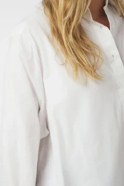 Neo Noir Dita Poplin Shirt 166159< Bluser & Skjorter