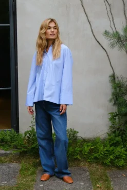 Dita Twin Stripe Shirt 166500*Neo Noir Hot