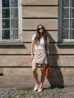 Donte Melange Pinstripe Skirt 164593*Neo Noir Hot