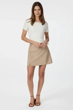 Donte Melange Pinstripe Skirt 164593*Neo Noir Hot