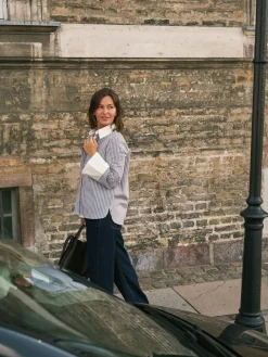 Dranila Stripe Shirt 165982*Neo Noir