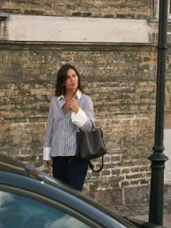 Dranila Stripe Shirt 165982*Neo Noir