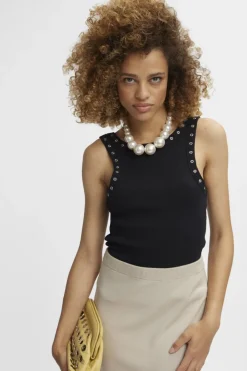 DrewGZ eyelet tank top*Gestuz Hot