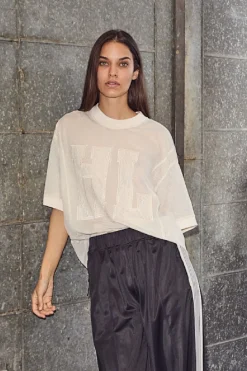 Haute L'Amitié Drift Hl Lace Tee HL10272< T-Shirts & Toppe