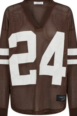 Haute L'Amitié Drift Number Ls Tee HL10287< Bluser & Skjorter