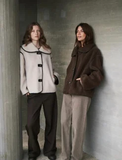 Edmund Teddy Jacket 164851*Neo Noir Sale