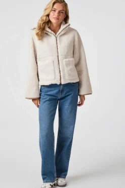 Neo Noir Effa Teddy Jacket 164602< Overtøj & Jakker