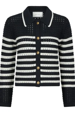 Effie Knit Cardigan 164571*Neo Noir Clearance