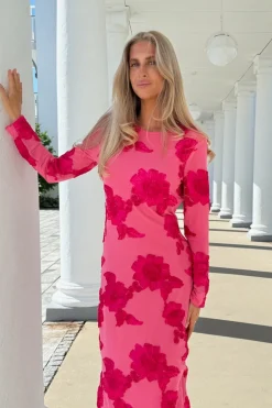 Eliseic Mesh Dress A23914*BYIC Clearance