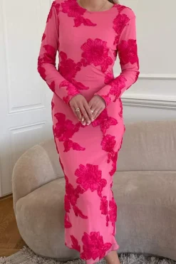 Eliseic Mesh Dress A23914*BYIC Clearance