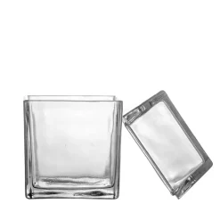 Bloomingville Elius Krukke m/låg, Klar, Genanvendt Glas 82068543< Dekoration Til Hjemmet