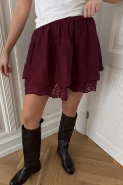 Ellinoric Lace Mini Skirt 2576*BYIC Clearance