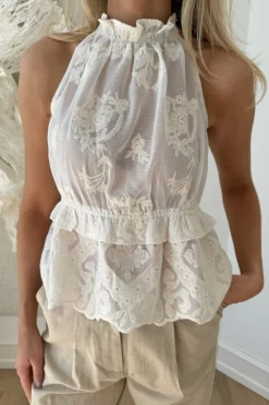 BYIC Ellinoric Lace Top< T-Shirts & Toppe