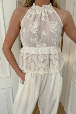 BYIC Ellinoric Lace Top< T-Shirts & Toppe