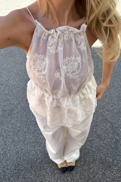 BYIC Ellinoric Lace Top< T-Shirts & Toppe