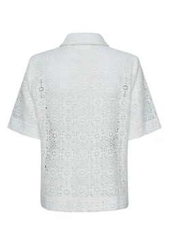 Sisters Point Elsia-Sh.Ss 18972< Bluser & Skjorter|Ammevenligt Tøj