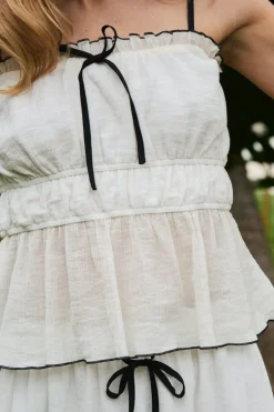 Emberly Crepe Top 165824*Neo Noir Best