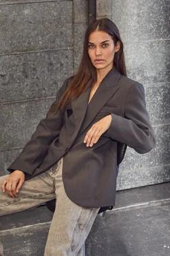 Haute L'Amitié Emerald Single Blazer HL10278< Sæt 🛍️|Jakkesæt