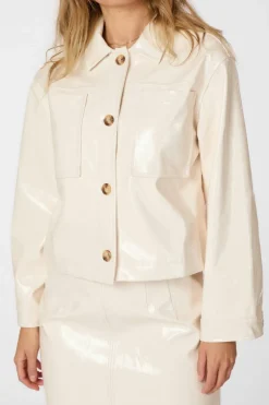 Emilia Patent Jacket 164794*Neo Noir Discount