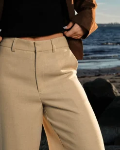 Neo Noir Emmett Melange Pants 165059< Bukser, Jeans & Leggings