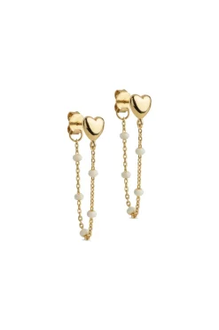 Enearrings, Lola Heart E441G*Enamel Copenhagen Outlet