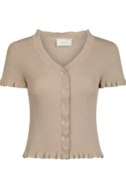 Esla Frill Knit Tee 164432*Neo Noir Best