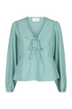 Esmée Small Stripe Blouse*Neo Noir New