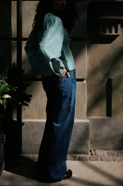 Esmée Small Stripe Blouse*Neo Noir New