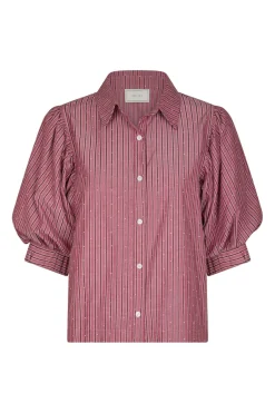 Neo Noir Etta Soft Stripe Stone Shirt 166416< Bluser & Skjorter|Ammevenligt Tøj